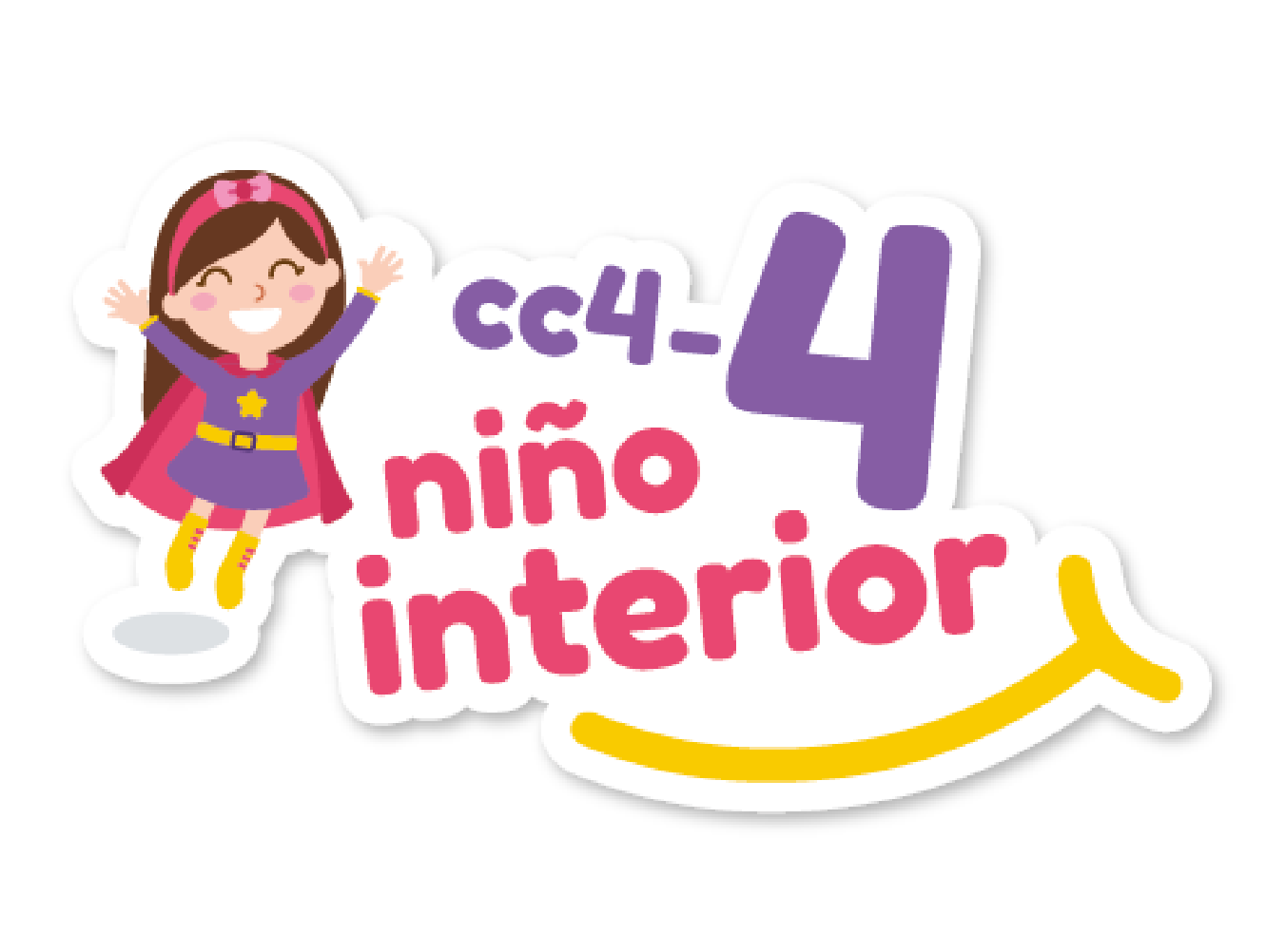 Logotipo de CC4 Niño Interior — Versión niña