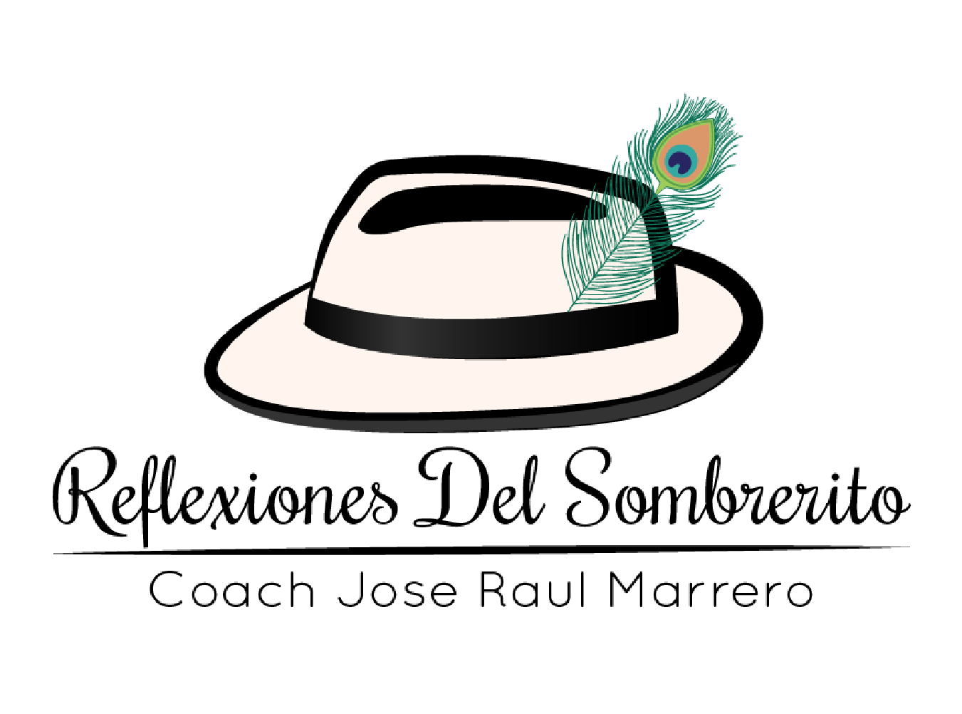 Logotipo de Reflexiones del Sombrerito — Coach José Raúl Marrero