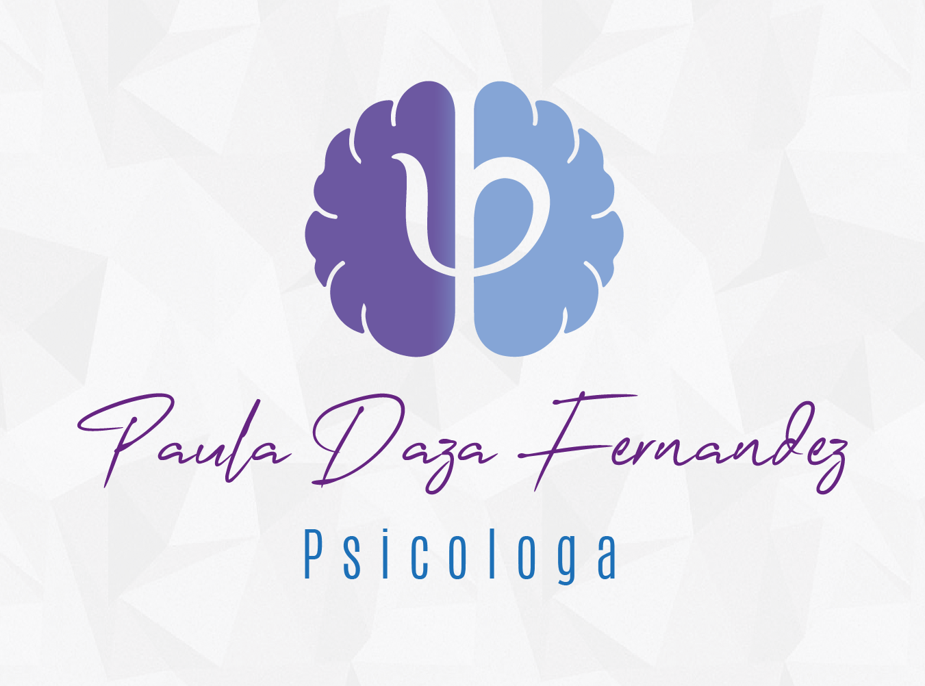 Logotipo de Paula Daza Fernández — Psicóloga