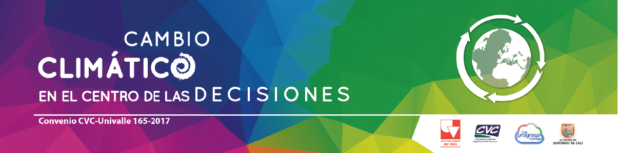 Pieza gráfica de Cambio Climático — CVC · Univalle
