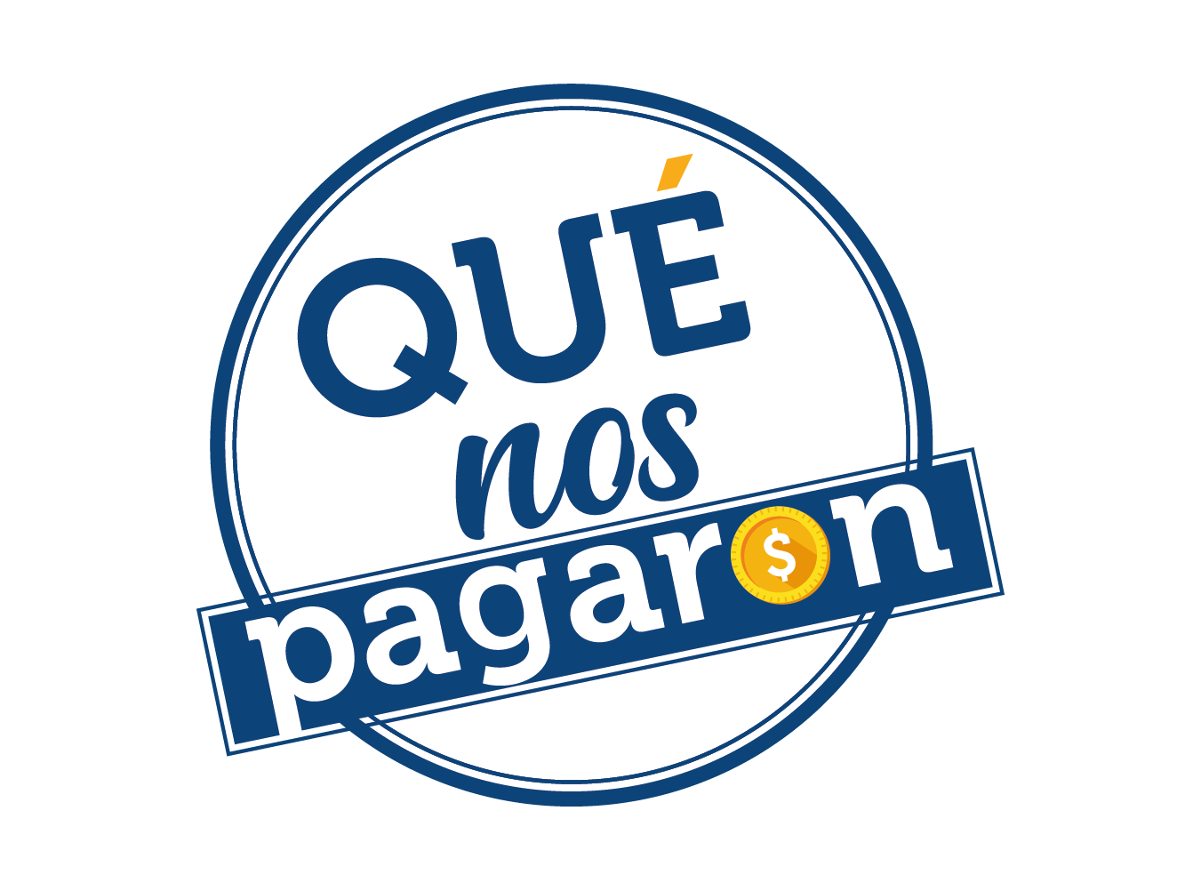 Logotipo de Qué Nos Pagaron